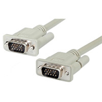 kabel VGA kabel, HD15 M/M, 1.8m, sivi